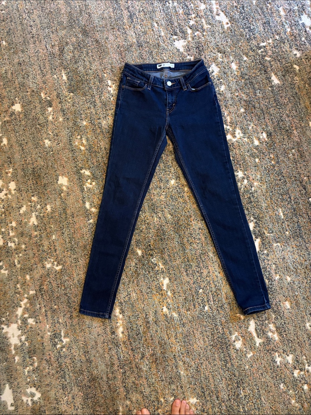 Levi's Navy Skinny Jeans